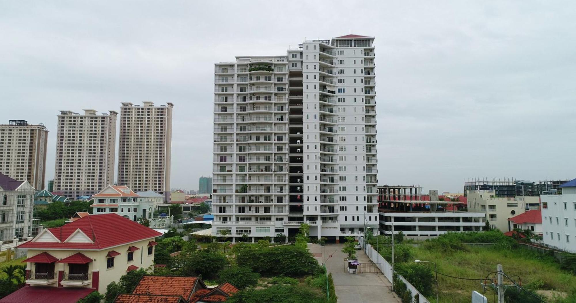 Mekongview 2 Condotel Phnom Penh Exteriör bild